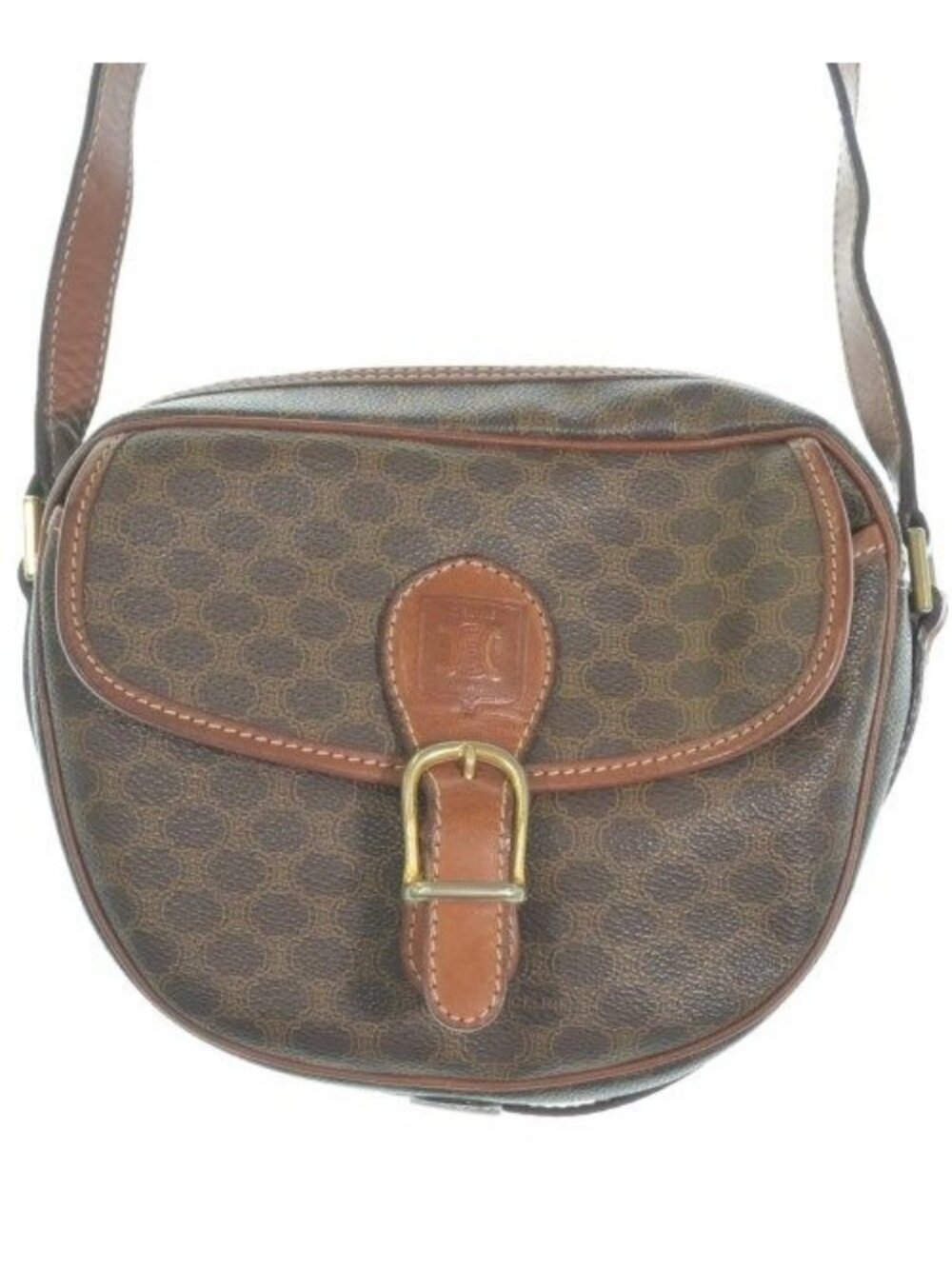 Celine Shoulder Bag Brown